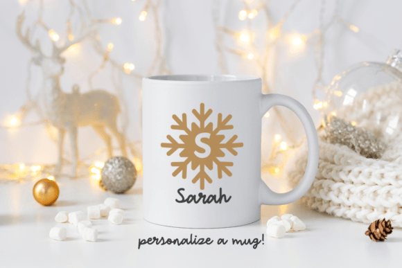 Mf Snowflakes Font PNG with transparent background - Preview 1