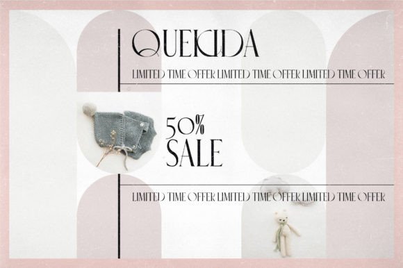 Quekida Font PNG with transparent background - Preview 2