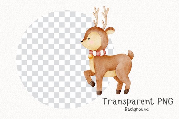 Woodland Christmas Clipart - photo 2