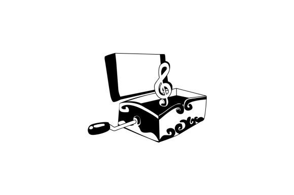 The Magic Music Box SVG Cut file by Creative Fabrica Crafts