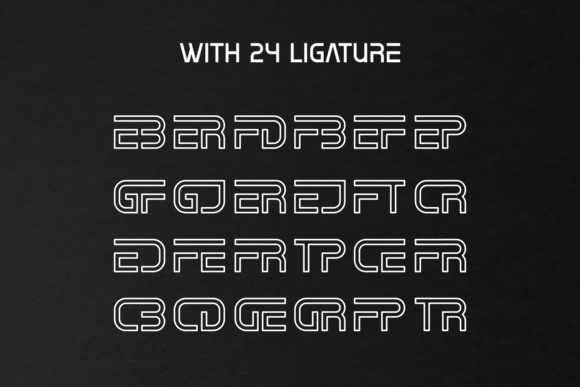 Avaner Lines Font - Preview 3