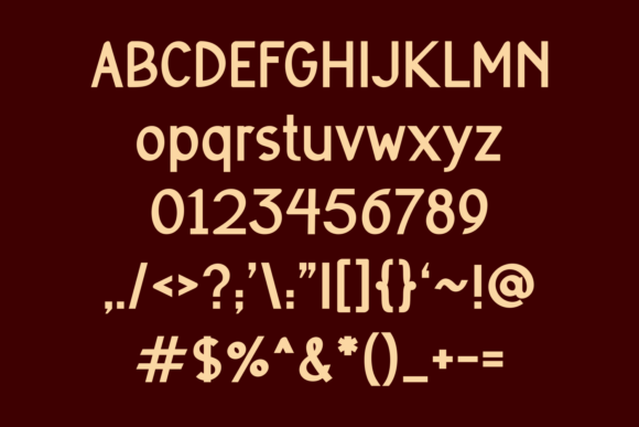 Baresno Font - Preview 1