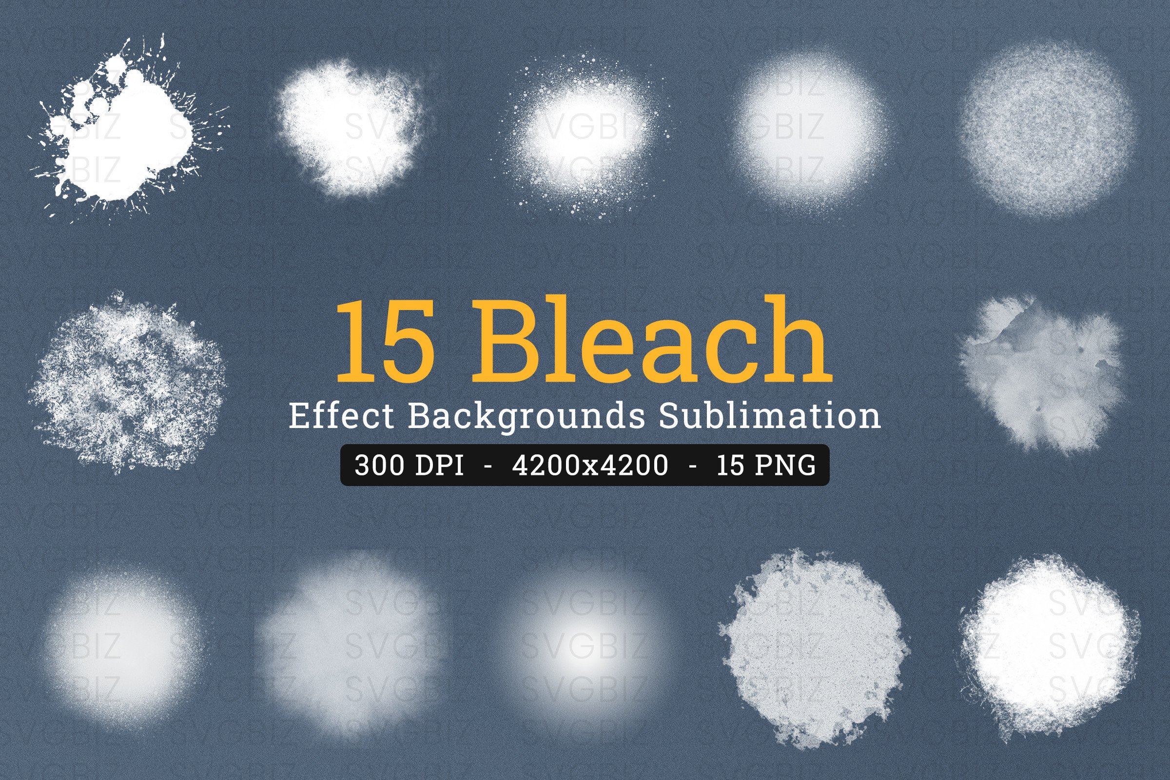 Bleached Background | Bleach Clipart Graphic by svgbiz · Creative Fabrica