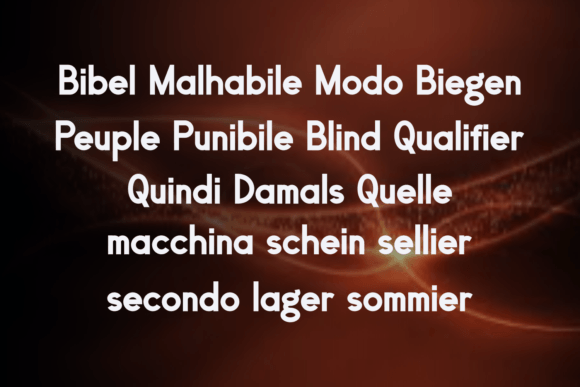Borsman Font font preview - 1