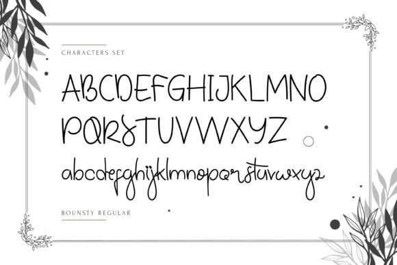 Bounsty Font - Preview 6
