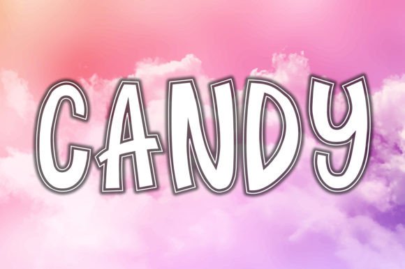 Candy Pizza Font - Preview 1