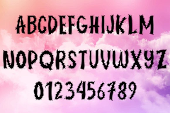 Candy Pizza Font - Preview 2