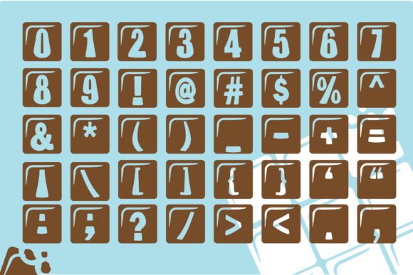 Choco! Font - Preview 3