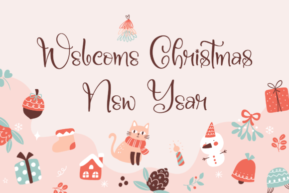 Christmas Eve Font - Preview 1