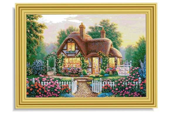 Cross Stitch Patterns PDF/ Dream Home 77