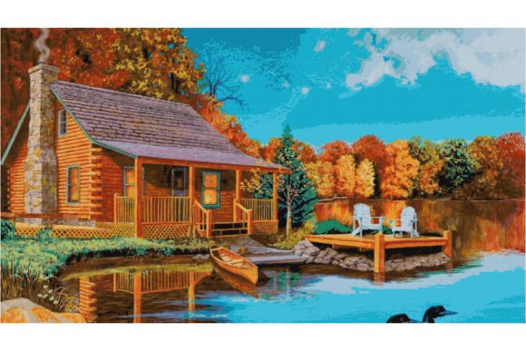 Cross Stitch Patterns PDF/ Dream Home 79