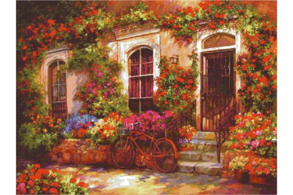 Cross Stitch Patterns PDF/ Dream Home 80