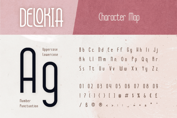 Delokia Font - Preview 1