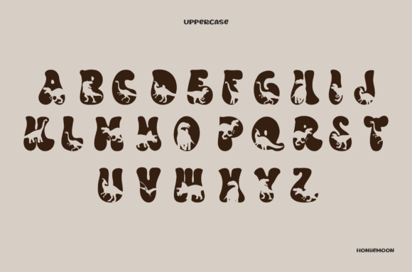 Dinosaur Groovy Font - Preview 2