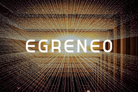 Egreneo Font PNG with transparent background - Preview 3