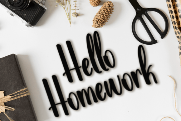 Handwriting Font - Preview 1