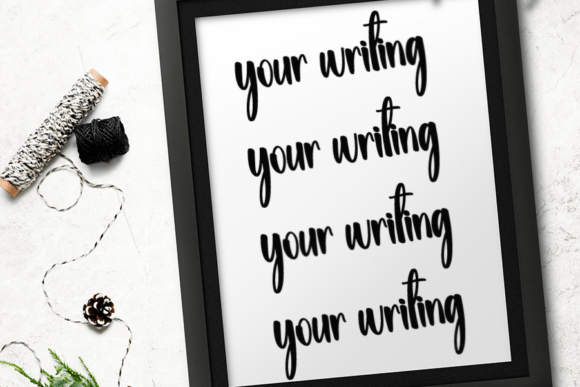 Handwriting Font - Preview 3
