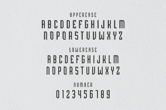 Harwe Font PNG with transparent background - Preview 1