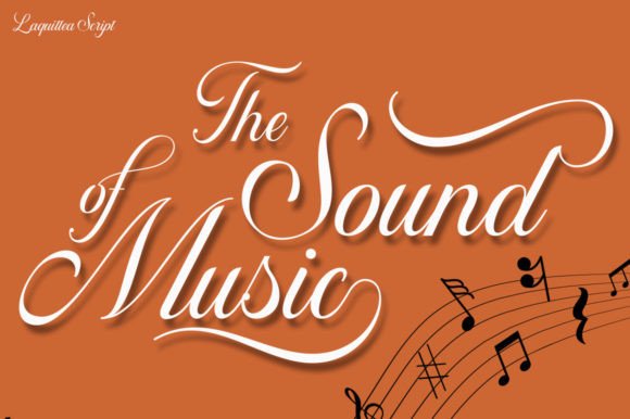 Laquittea Font PNG with transparent background - Preview 3