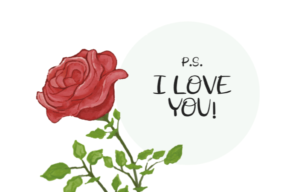 Letter Love Font font preview - 2