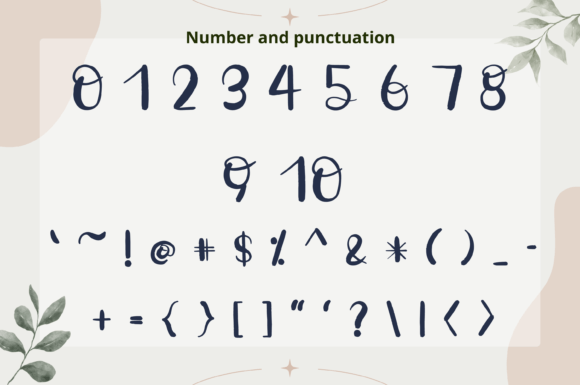 Letter Love Font font preview - 3