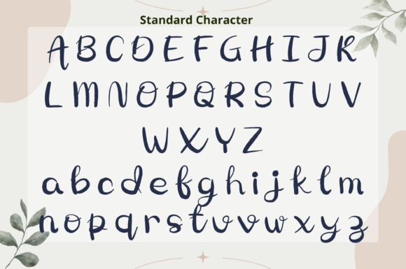 Letter Love Font font preview - 4