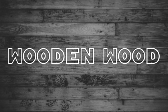 Ralixet Outline Font PNG with transparent background - Preview 1