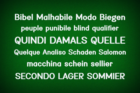 Regishort Font PNG with transparent background - Preview 2