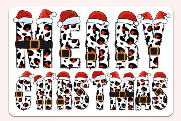 Santa Leona Font PNG with transparent background - Preview 3