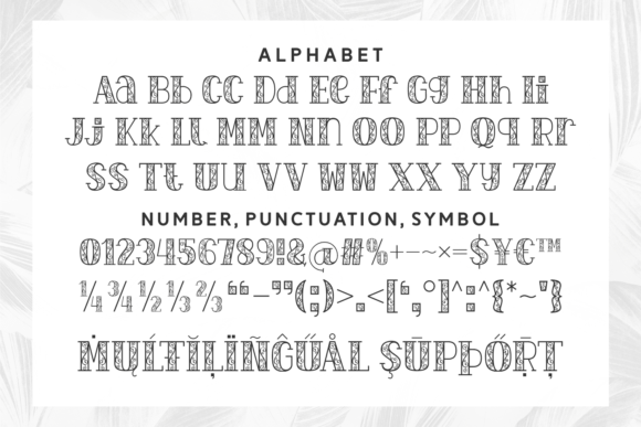 Simple Pena Font PNG with transparent background - Preview 5