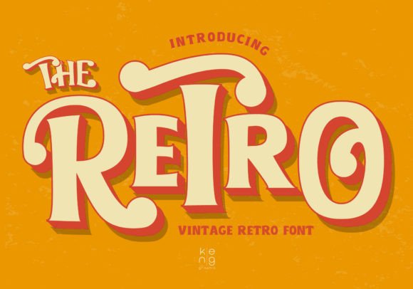 The Retro Font