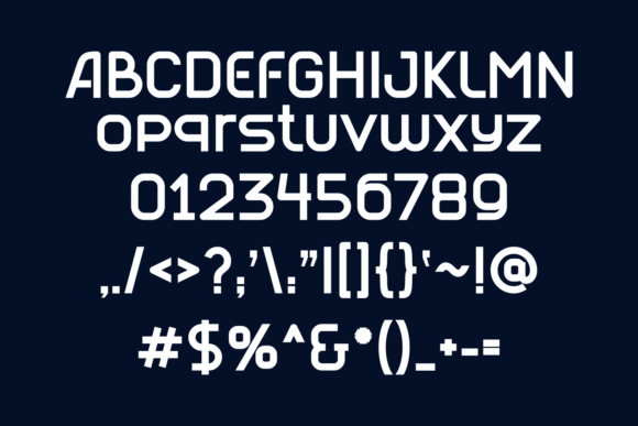 Anersbo Font - Preview 1