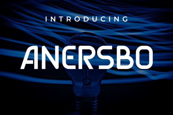 Anersbo Font - Preview 3
