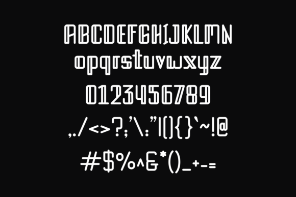 Arlonas Font - Preview 1
