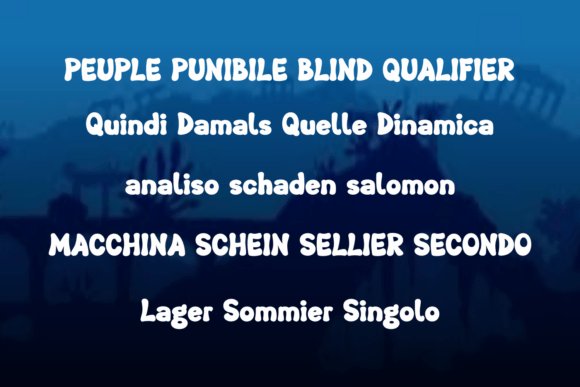 Arzeot Font - Preview 2