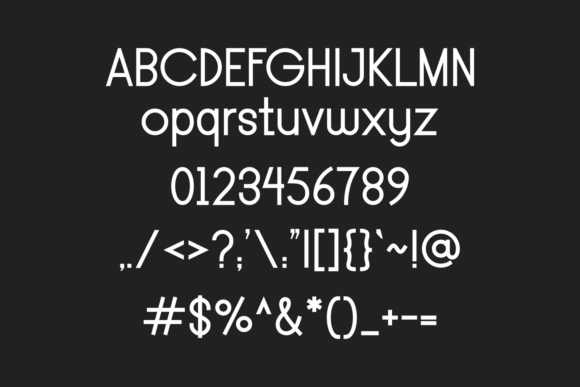 Bagros Font PNG with transparent background - Preview 1