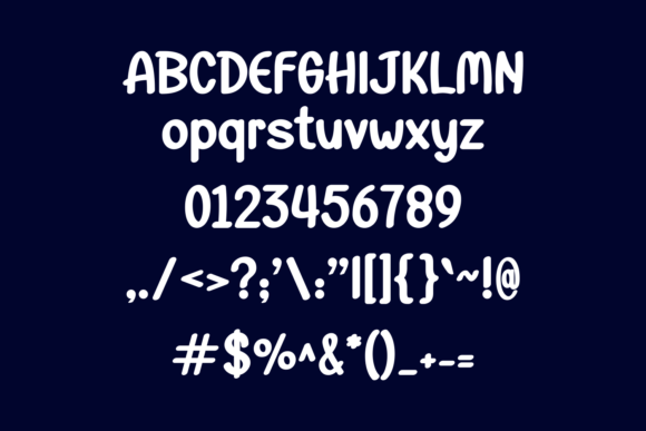 Bakujin Font - Preview 1