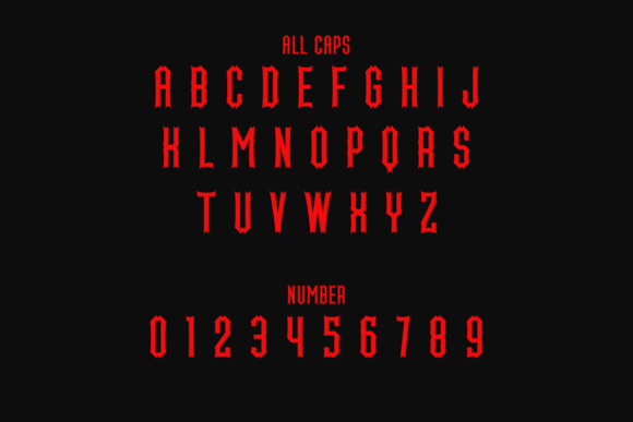 Bakurry Font - Preview 1