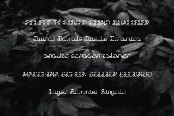 Banura Font PNG with transparent background - Preview 2