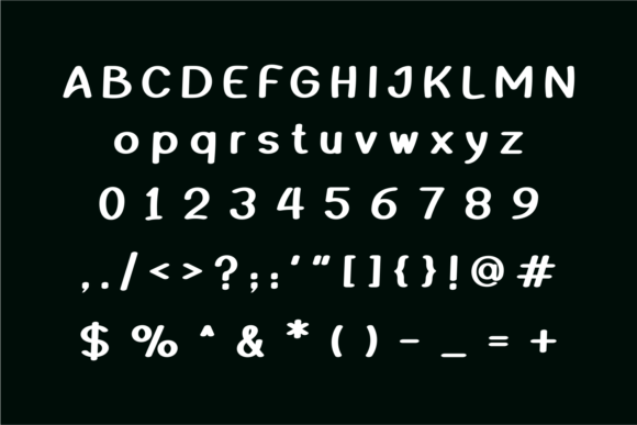 Baramo Font - Preview 1