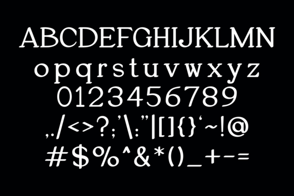Barjasin Font - Preview 1