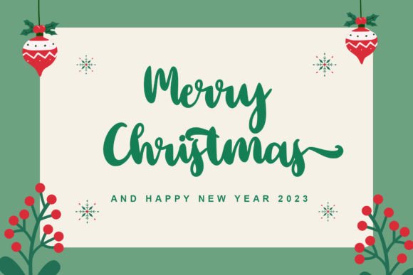 Better Christmas Font - Preview 3