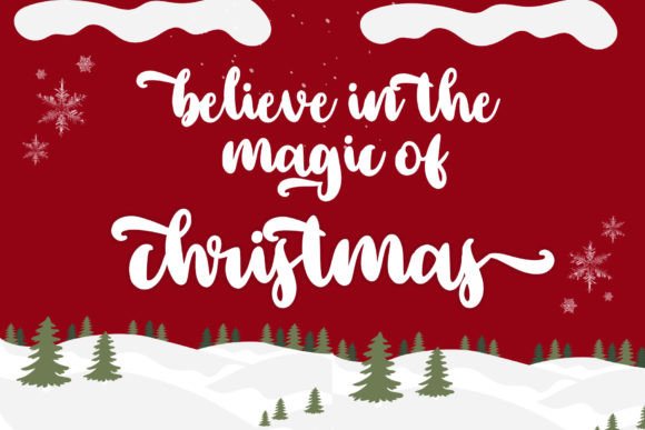 Better Christmas Font - Preview 5