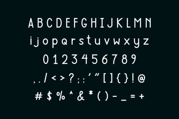 Bursen Font PNG with transparent background - Preview 1