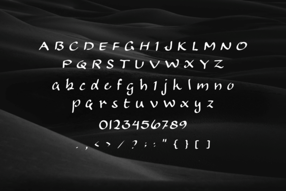 Caligrhypt Font - Preview 2