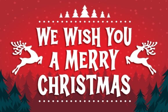 Christmas Shaky Font - Preview 2