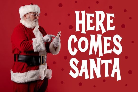 Christmas Shaky Font - Preview 4