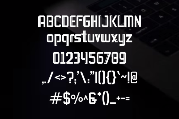 Denoper Font - Preview 1