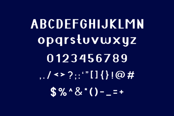 Etanos Font PNG with transparent background - Preview 1