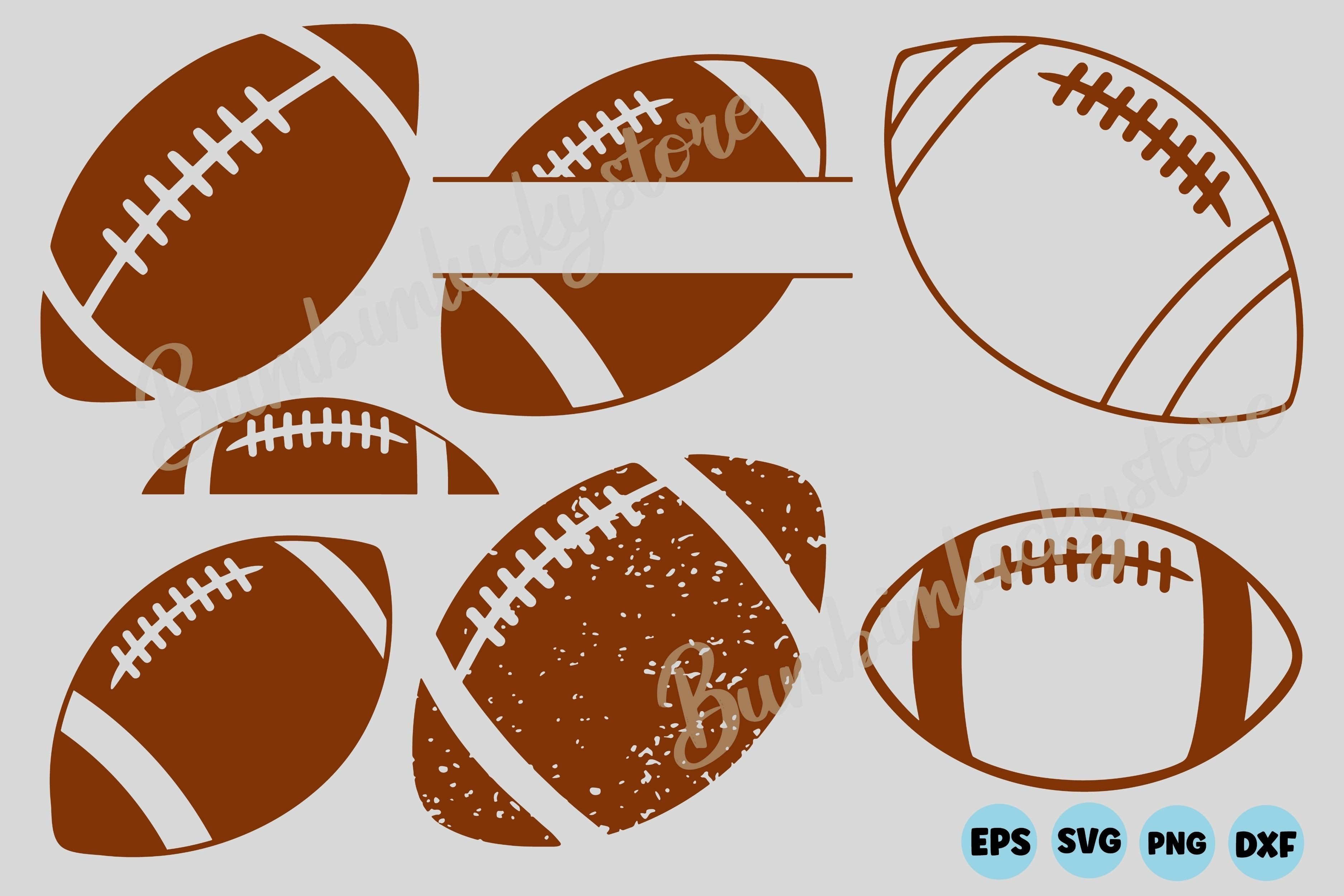 Football Svg, Football Silhouette